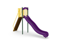 View Freestanding 6' Single Velocity Wave Slide slide