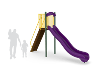 View Freestanding 6' Single Velocity Wave Slide slide