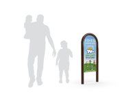 View Custom Fiberglass Sign 1 Sided slide