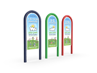 View Age Appropriate Sign Fiberglass slide