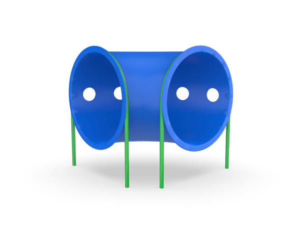 90 Degree Curved Crawl Tube 2