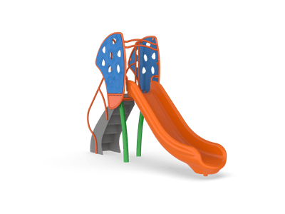 Freestanding Early Horizons 4' Single Velocity Slide