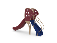 View Freestanding Early Horizons 4' Single Velocity Slide slide