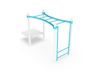 View Horizontal Swoop Ladder slide