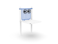 View Pipe Wall with Double Playwheel slide