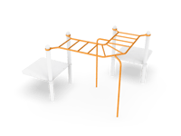 View 'L' Horizontal Ladder slide