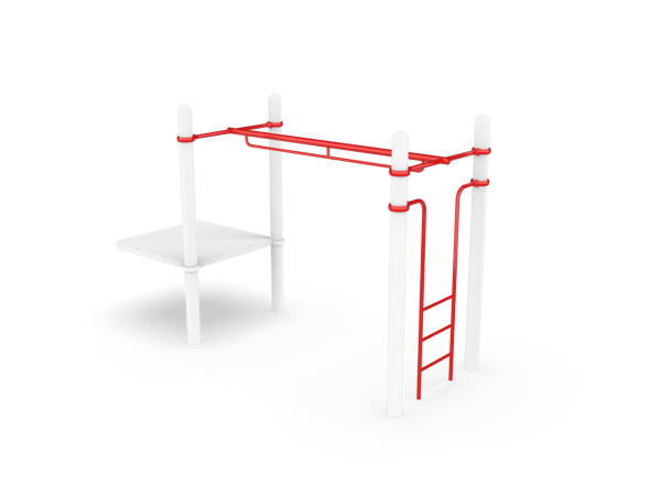 Single Horizontal Rail Ladder 2