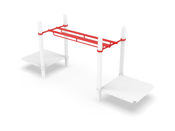 Horizontal Double Rail Ladder - Link 1