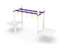 View Double Trapeze Rings slide