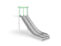 View Stainless Steel Double Slide slide