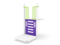 View HDPE Vertical Ladder slide