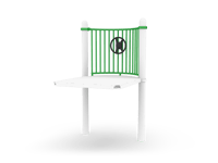 View Balcony Deck with Playwheel slide