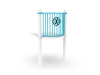 View Balcony Deck with Playwheel slide