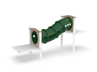View Caterpillar Crawl Tunnel slide