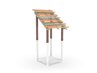 View Square Slat Roof slide