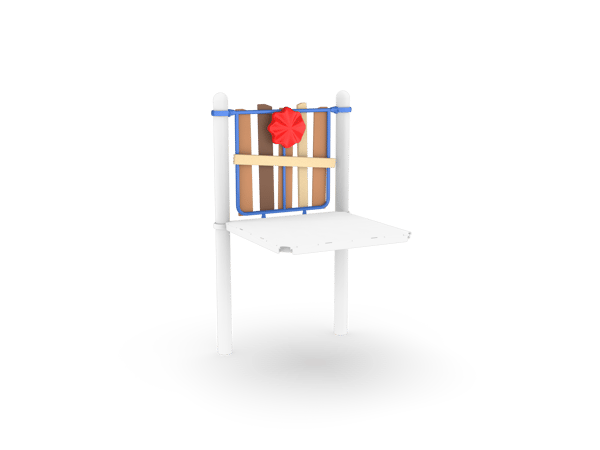 Slat Barrier with Rain Wheel 1