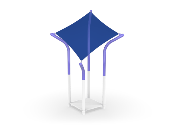 Square Canopy Fabric SunShade 2