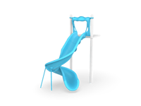 View Single Spiral Cascade Slide slide