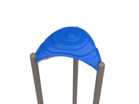 View Parasol Canopy Triangle Roof slide