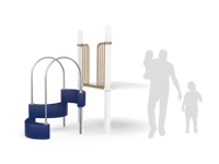 View PlayShell Climber 3'4 slide