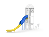 View 10' Tube to Surge Slide slide