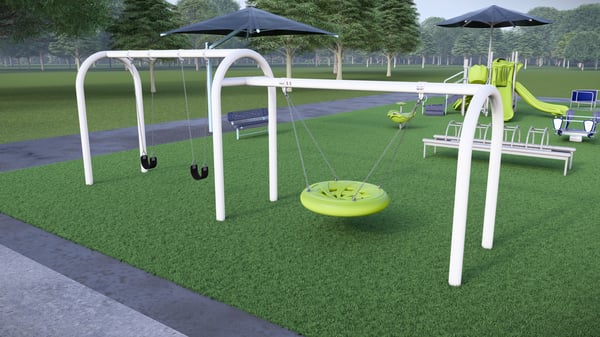 Saucer Swing Arch Bay Combo 4