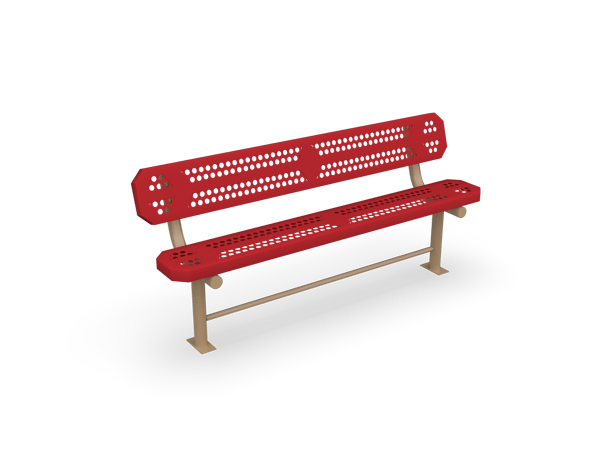 6' Bench Surface Mount 1