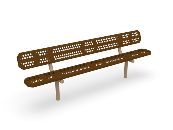 8' Bench Inground 1