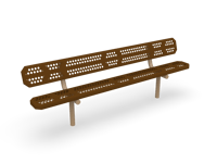 View 8' Bench Inground slide