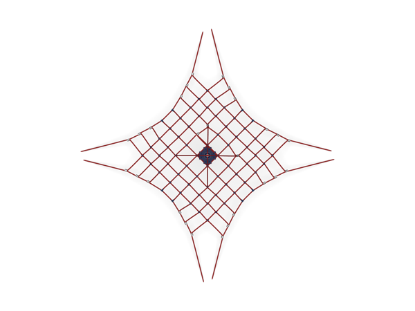 Meridian Pyramid Net Small 3