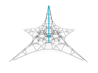 View Meridian 18 Ft Pyramid Tower slide