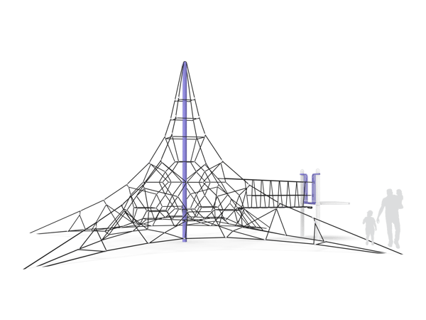 18 Ft Pyramid Tower Bridge 2