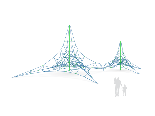 Dual Pyramid Tower 2