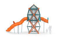 View Meridian Square Helix Tower Nexus slide