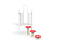 View Toadstool Steps (GFRC) slide