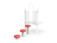 View Toadstool Steps (GFRC) slide