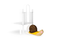 View Snail Climber (GFRC) slide