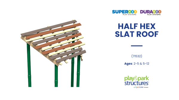 Half Hex Slat Roof video 1