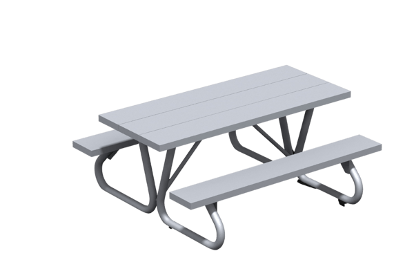 Heavy Duty Table Frames Painted 1