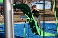 View Pinnacle Double Attachment Single Entrance slide