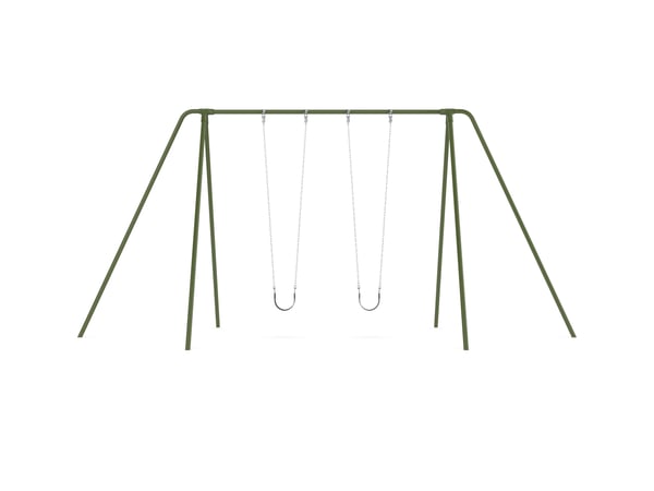 2 3/8 Painted 10' Tripod Swing 2