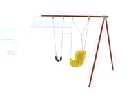 View 2 3/8” Painted 8’ Tripod Swing Add-A-Bay slide