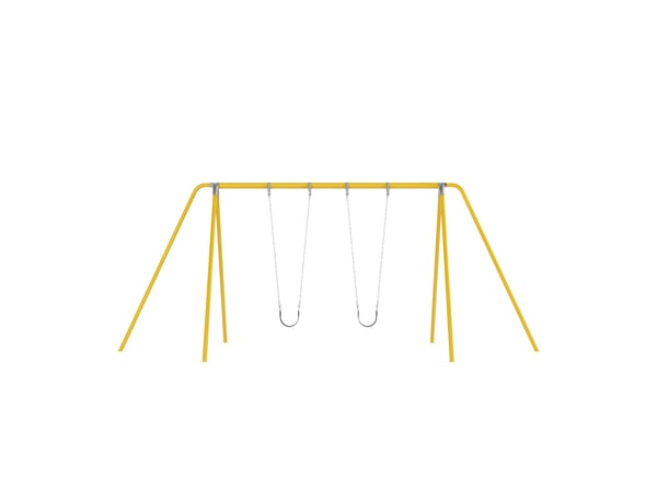 3 1/2” Painted 8’ Tripod Swing 2