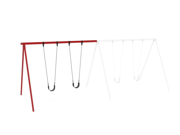 3 1/2” Painted 8’ Tripod Swing Add-A-Bay 1