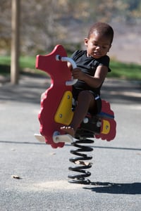 View Sea Horse Bouncer slide