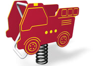View Fire Truck Bouncer slide
