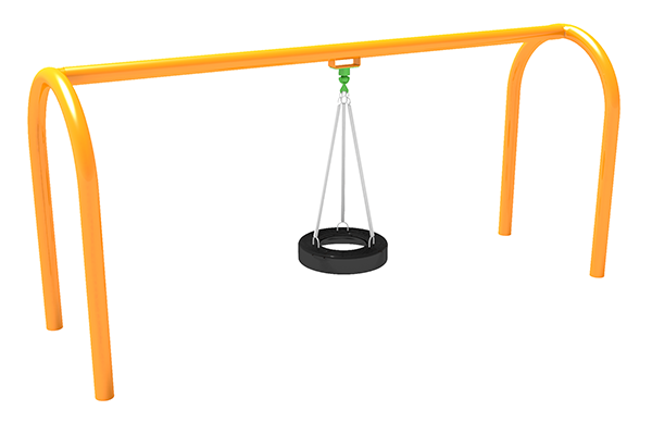 5 Od Arch Tire Swing Single Bay 1
