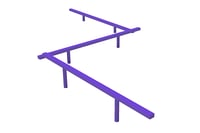 View Triple Straight Balance Beam-3L slide