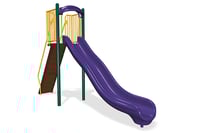 View Freestanding 6' Single Velocity Wave Slide slide