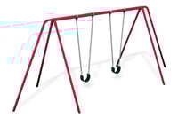 View 2 3/8 Galvanized 8' Tripod Swing slide